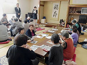 田海地区「白寿会」食に関しての講座の開催