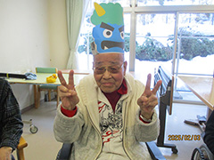 2月のレク活動で節分をしました 3/15