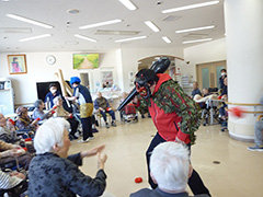 2月のレク活動で節分をしました 11/15