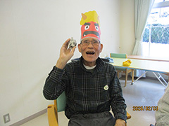 2月のレク活動で節分をしました 5/15